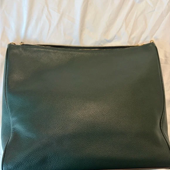 EUC Tory Burch Green Leather Shoulder Bag - Picture 8 of 13